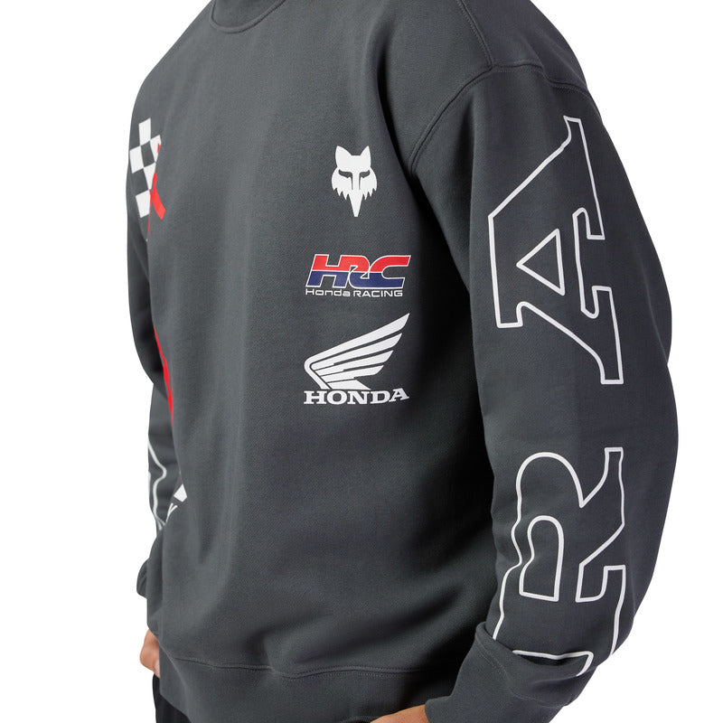 Bluza Fox Crew Oversized Fleece Crew Dark Shadow