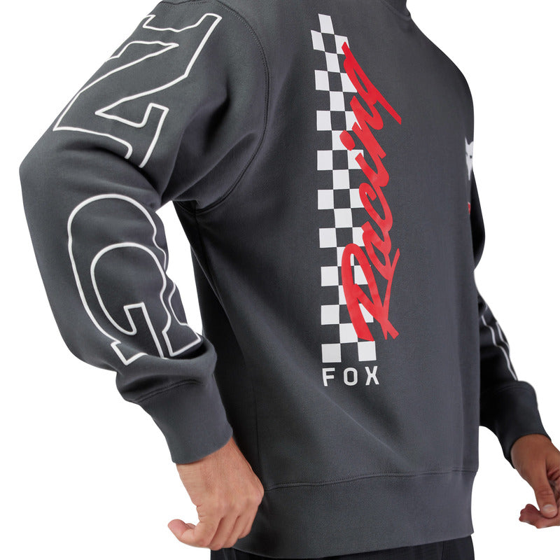 Bluza Fox Crew Oversized Fleece Crew Dark Shadow