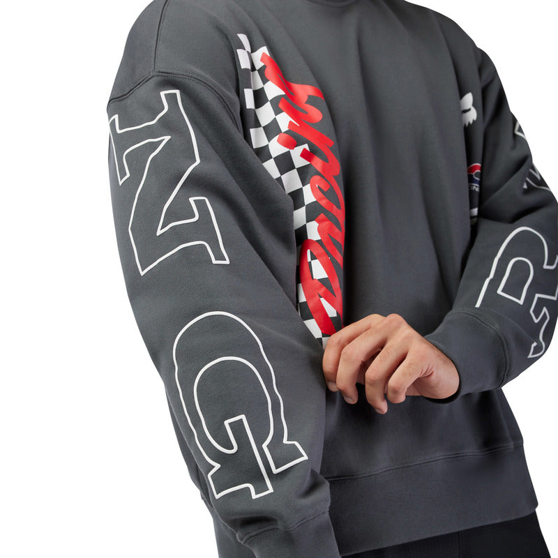 Bluza Fox Crew Oversized Fleece Crew Dark Shadow