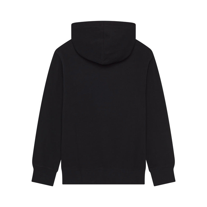 BLUZA Z KAPTUREM FOX JUNIOR ELEVATED FLEECE PO BLACK