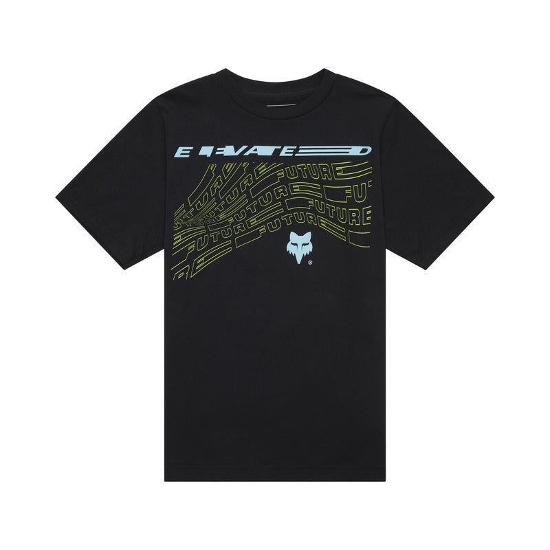T-SHIRT FOX JUNIOR ELEVATED BLACK