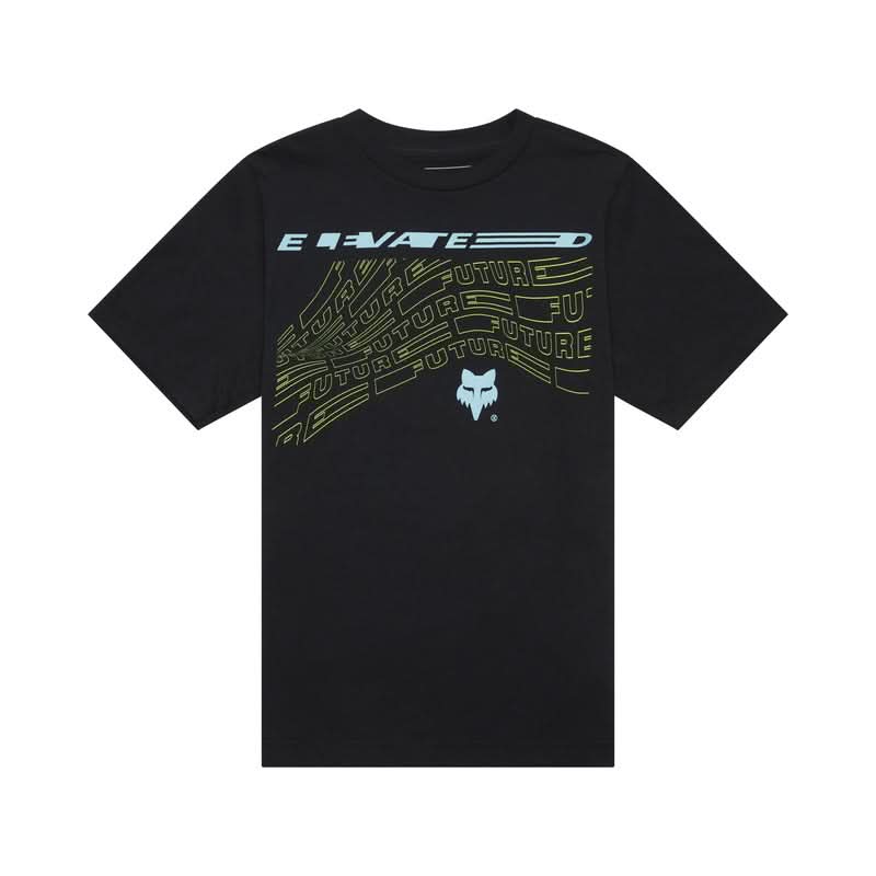 T-SHIRT FOX JUNIOR ELEVATED BLACK