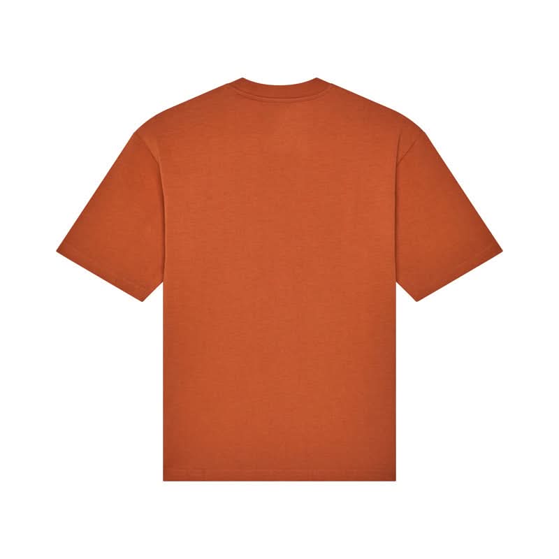 T-SHIRT FOX WORDMARK OV CHOCOLATE