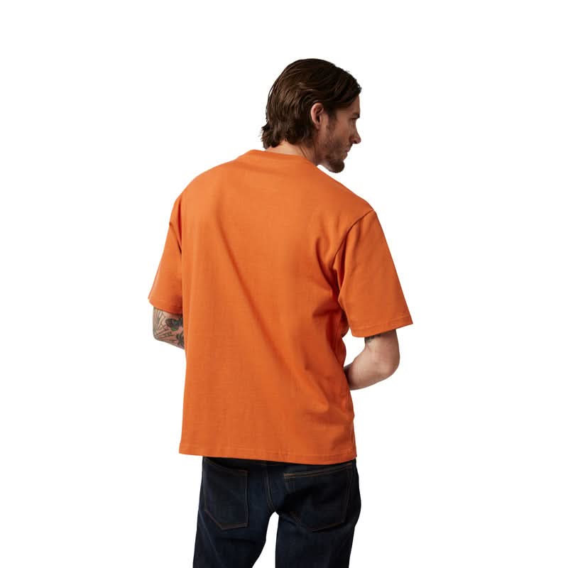 T-SHIRT FOX WORDMARK OV CHOCOLATE