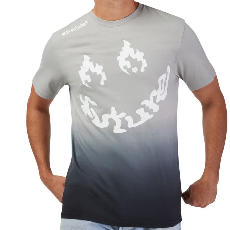 T-SHIRT FOX HELLO FOX SS PREM TEE STEEL GREY