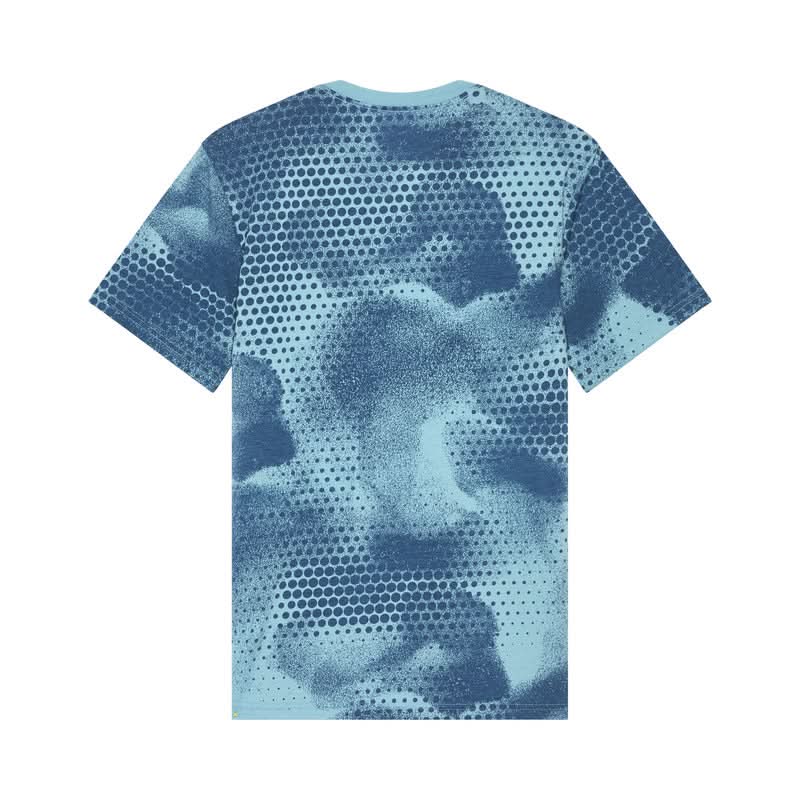 T-SHIRT FOX AOP SS TECH TEE VINTAGE WASH