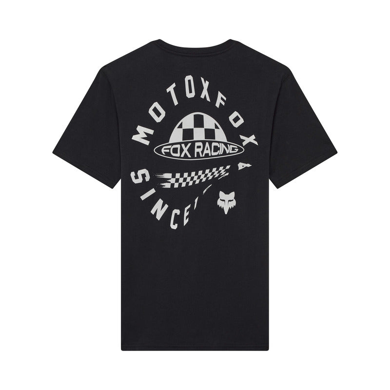 T-SHIRT FOX PLANET MOTO SS PREM TEE BLACK