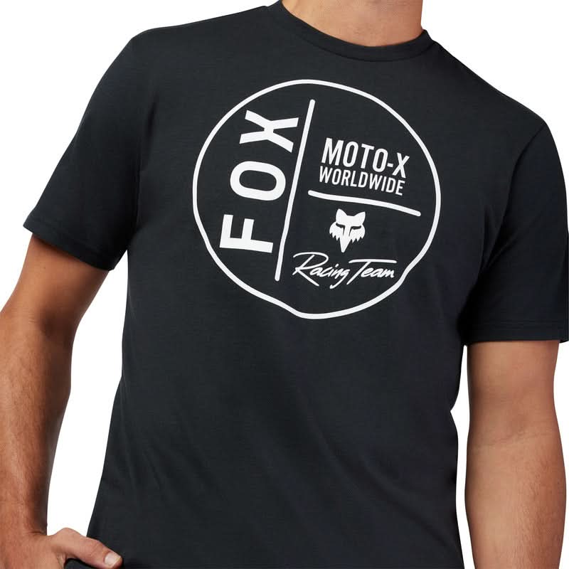 T-SHIRT FOX WORLDWIDE SS PREM TEE BLACK