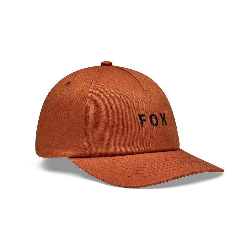 CZAPKA Z DASZKIEM FOX WORDMARK ADJUSTABLE COGNAC