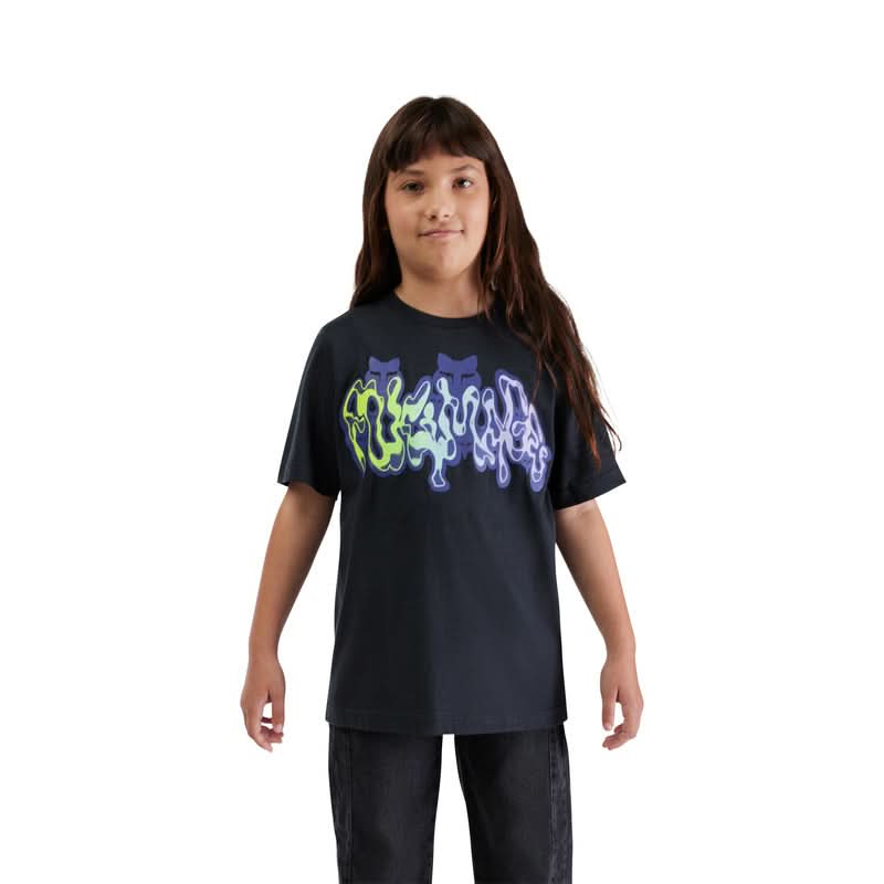 T-SHIRT FOX JUNIOR FUTURE BLACK