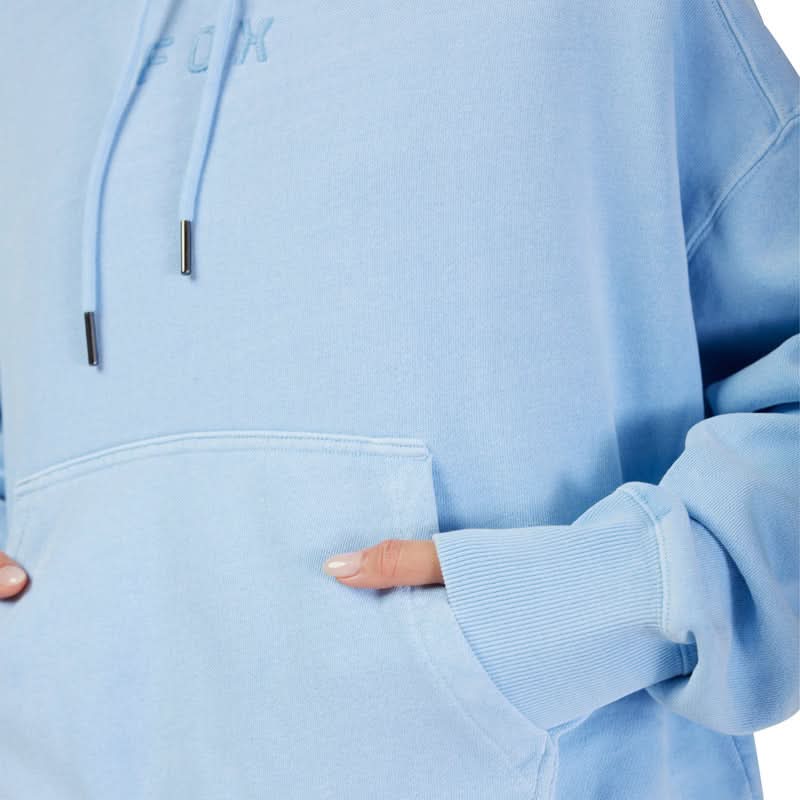 Bluza Z Kapturem Fox Lady Wordmark Oversized Cashmere Blue