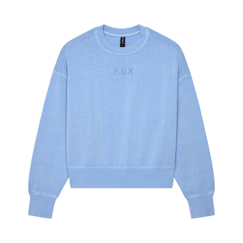 Bluza Fox Lady Wordmark Oversized Fleece Crew Cashmere Blue