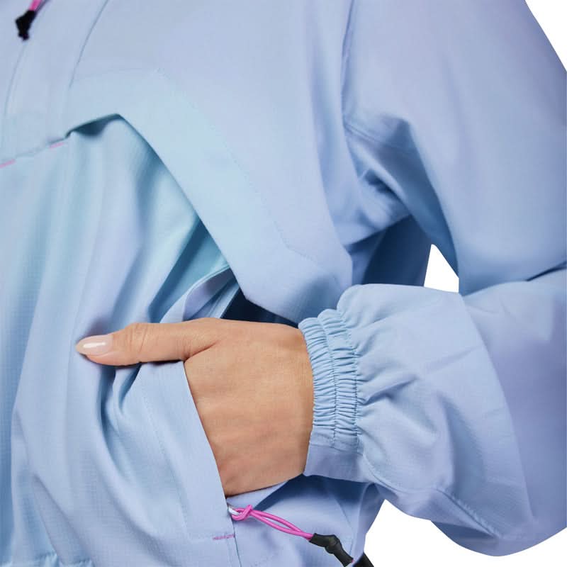 BLUZA Z KAPTUREM FOX LADY SURVIVALIST WINDBREAKER CASHMERE BLUE