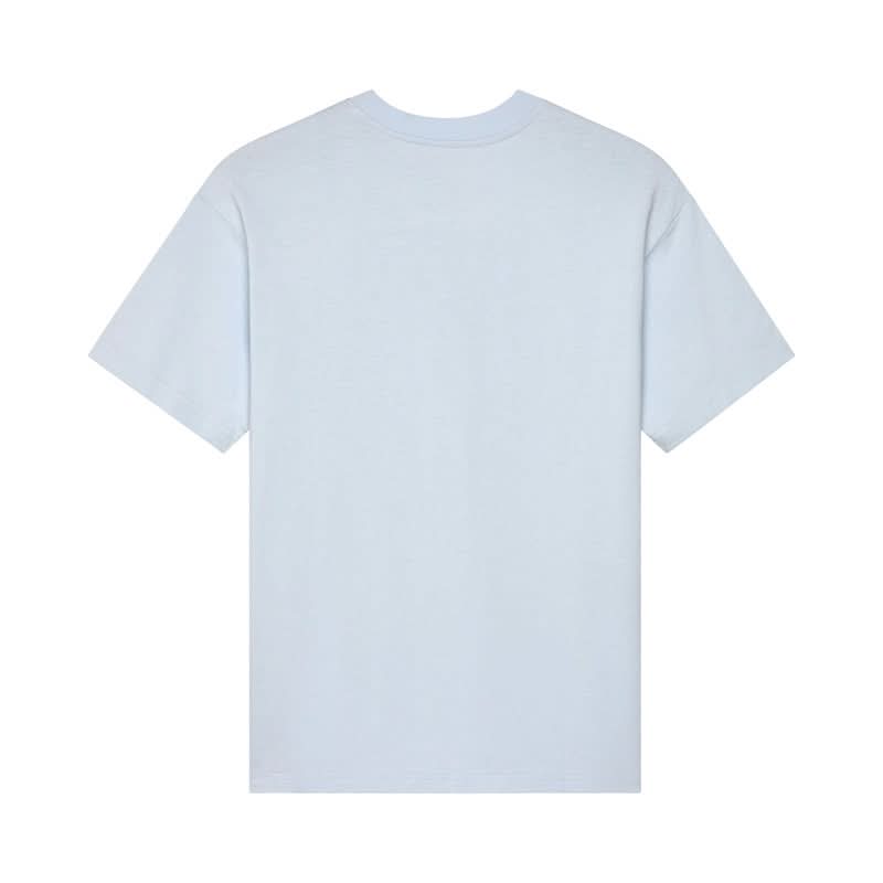 T-SHIRT FOX LADY WORDMARK OS PALE BLUE