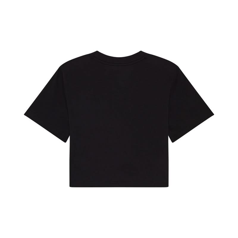 T-SHIRT FOX LADY HELLO FOX SS BABY TEE BLACK