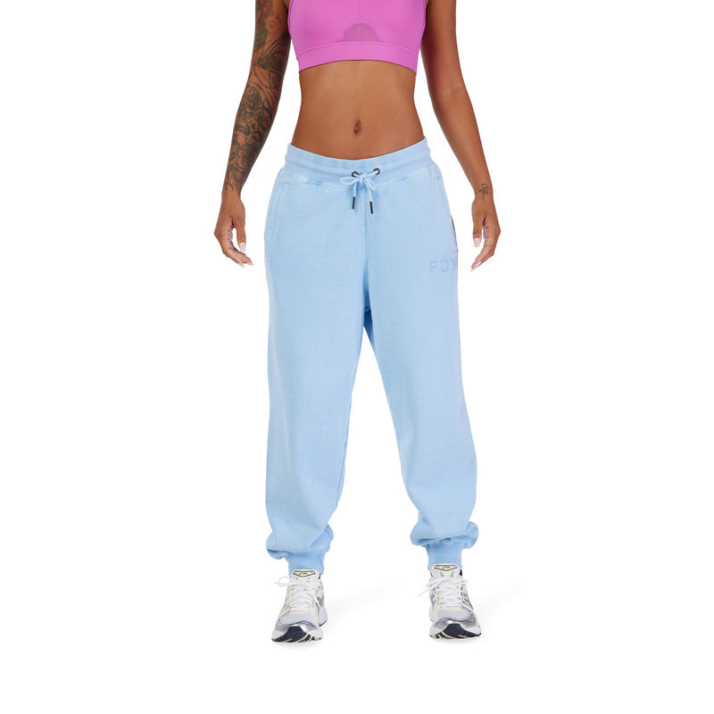 Spodnie Fox Lady Wordmark Fleece Jogger Cashmere Blue | RideHub