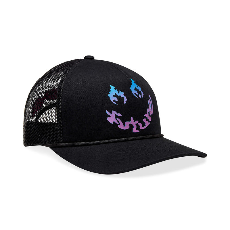 CZAPKA Z DASZKIEM FOX LADY HELLO FOX TRUCKER BLACK