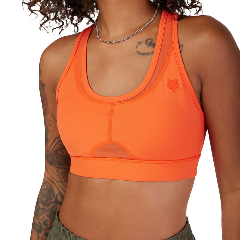 STANIK SPORTOWY FOX LADY MOTIVE BRA BLOOD ORANGE