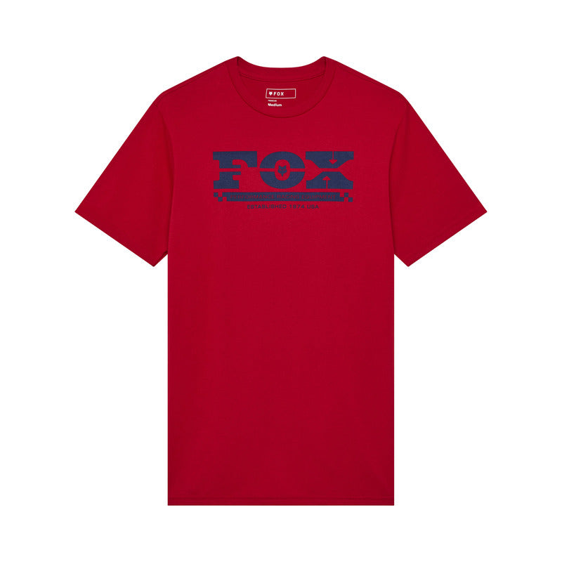 T-SHIRT FOX NATIONAL SS PREM TEE CARDINAL