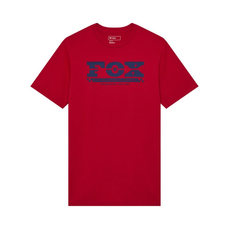 T-SHIRT FOX NATIONAL SS PREM TEE CARDINAL