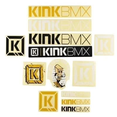Zestaw Naklejek Kink ASSORTED Sticker Set | RideHub