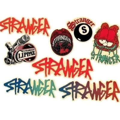 Zestaw naklejek BMX Stranger Sticker Set | RideHub