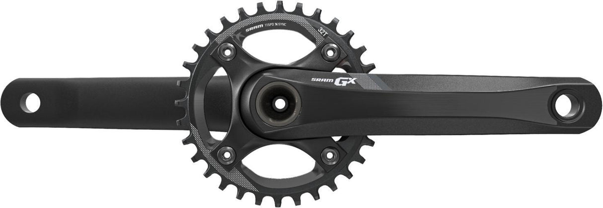SRAM Crank GX 1000 Fat Bike GXP 100mm Spindle 175 Black w 30t X-SYNC Chainring (