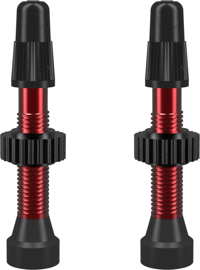 TCS AL Black Presta Valve 34mm 2pcs