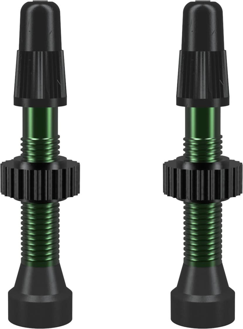 TCS AL Black Presta Valve 34mm 2pcs