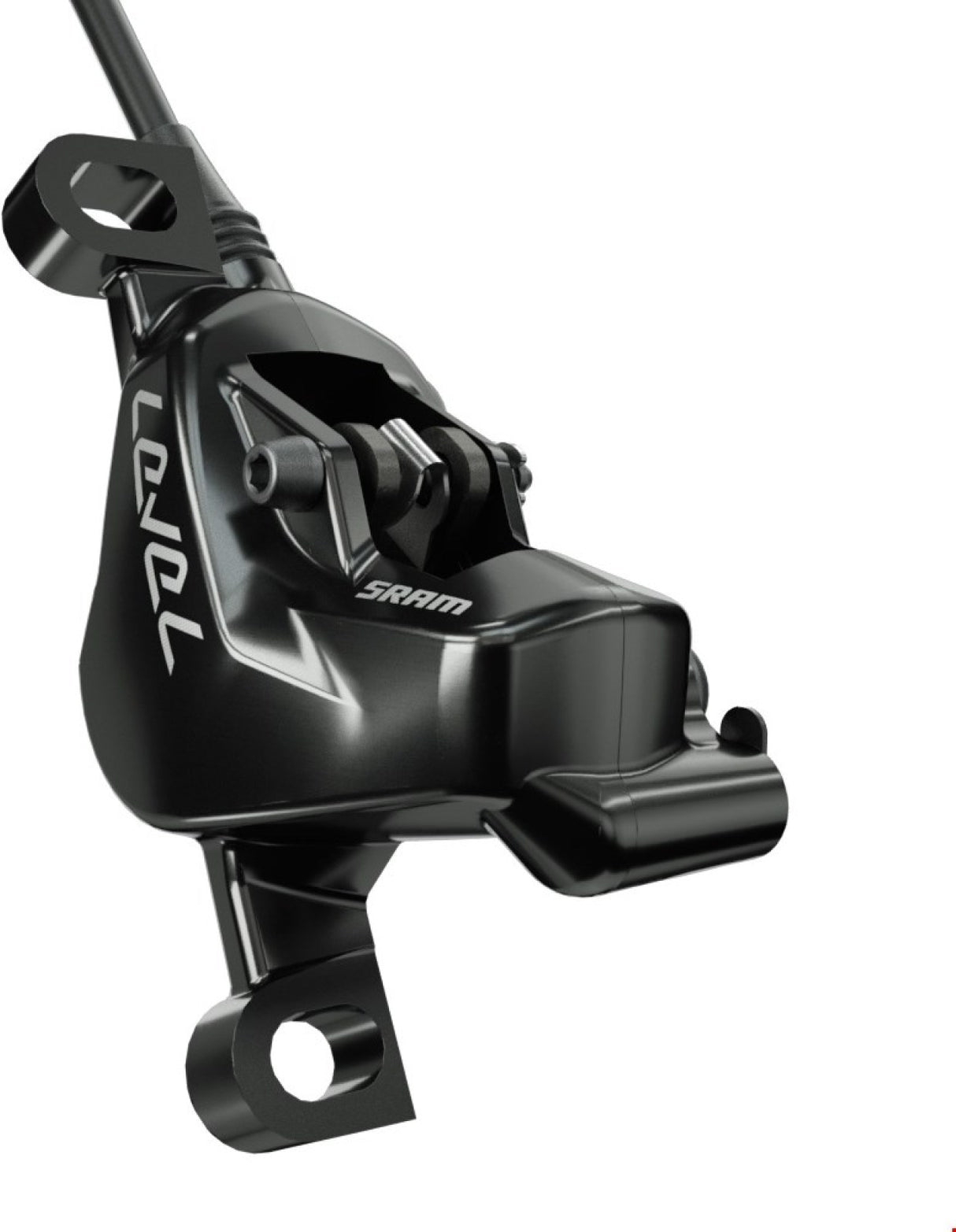 Brake Level Ultimate Black Anodized Front 950mm Hose with Ti Hardware (includes