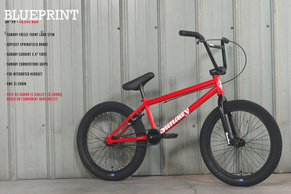 Rower BMX Sunday Blueprint 20" 2022 | Ride Hub