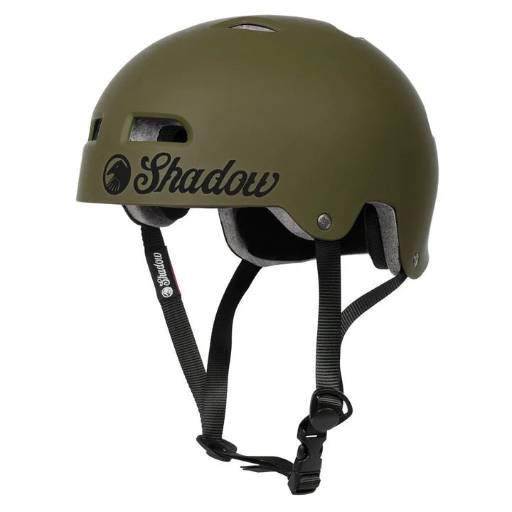 Kask BMX Shadow Classic Helmet - Matte Army Green | RideHub