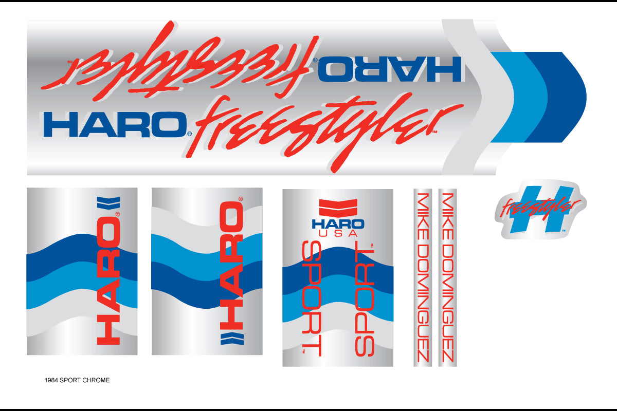 1984 DECALS Sport Chrome