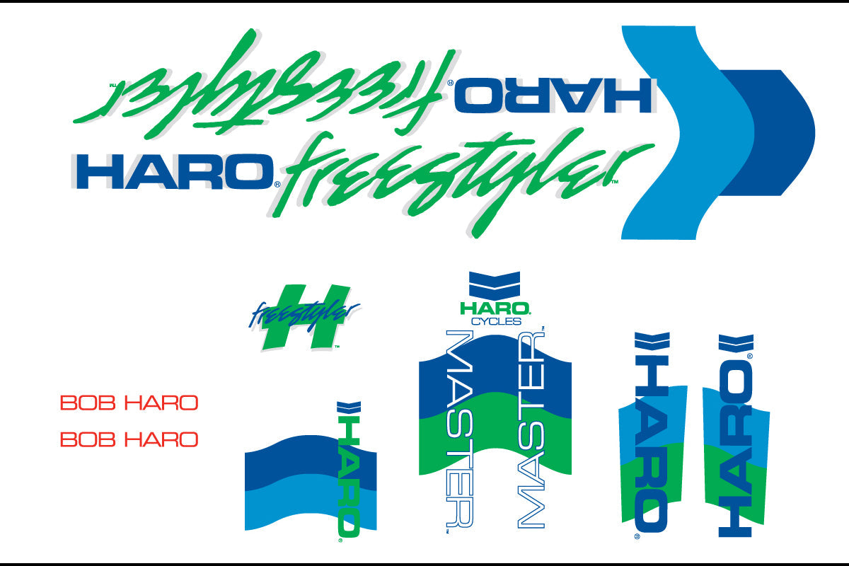 1985 DECALS Master White/Green