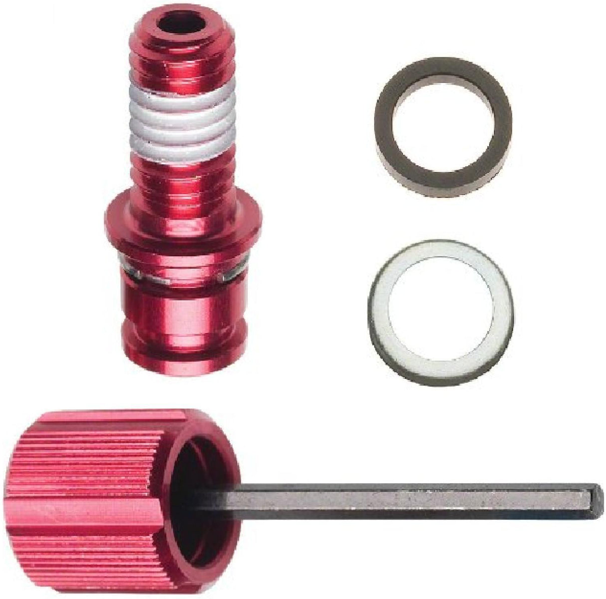 Zestaw pokrętła regulacji tłumienia powrotu RockShox – Domain/Lyrik/Totem/BoXXer RC (2010-2014) | RideHub