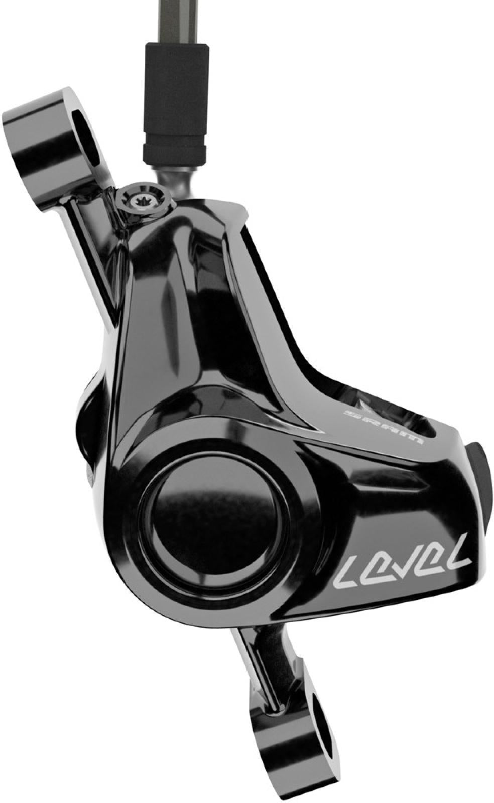 Disc Brake Level Ultimate, Carbon Lever, Rainbow Hardware, Black Front 950mm Hos