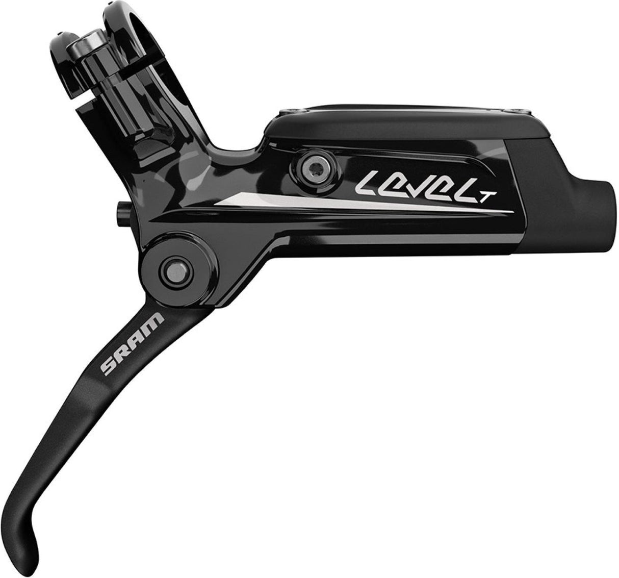 Disc Brake Level T (Tooled) Gloss Black Front 950mm Hose (Rotor/Bracket sold sep