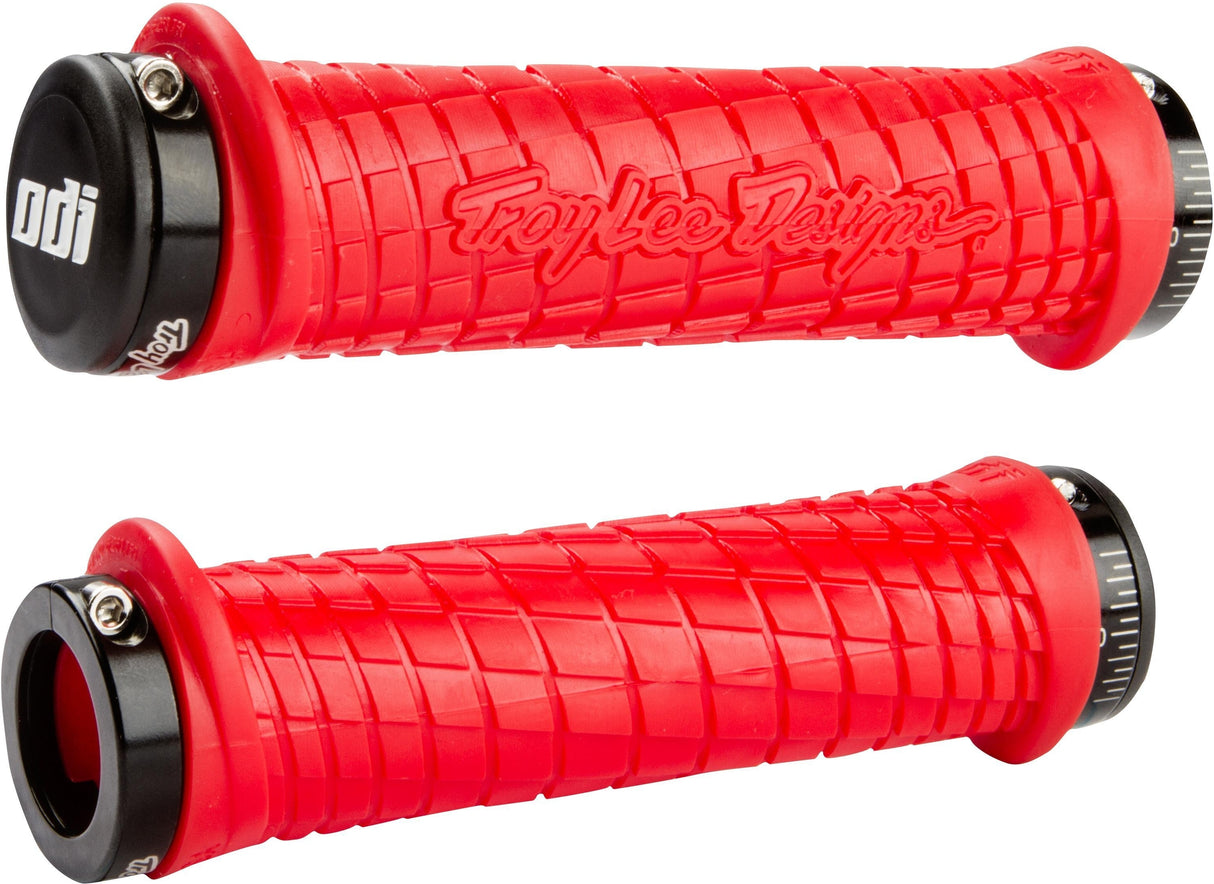 Gripy MTB ODI Troy Lee Lock-On Grip 130mm | Ride Hub
