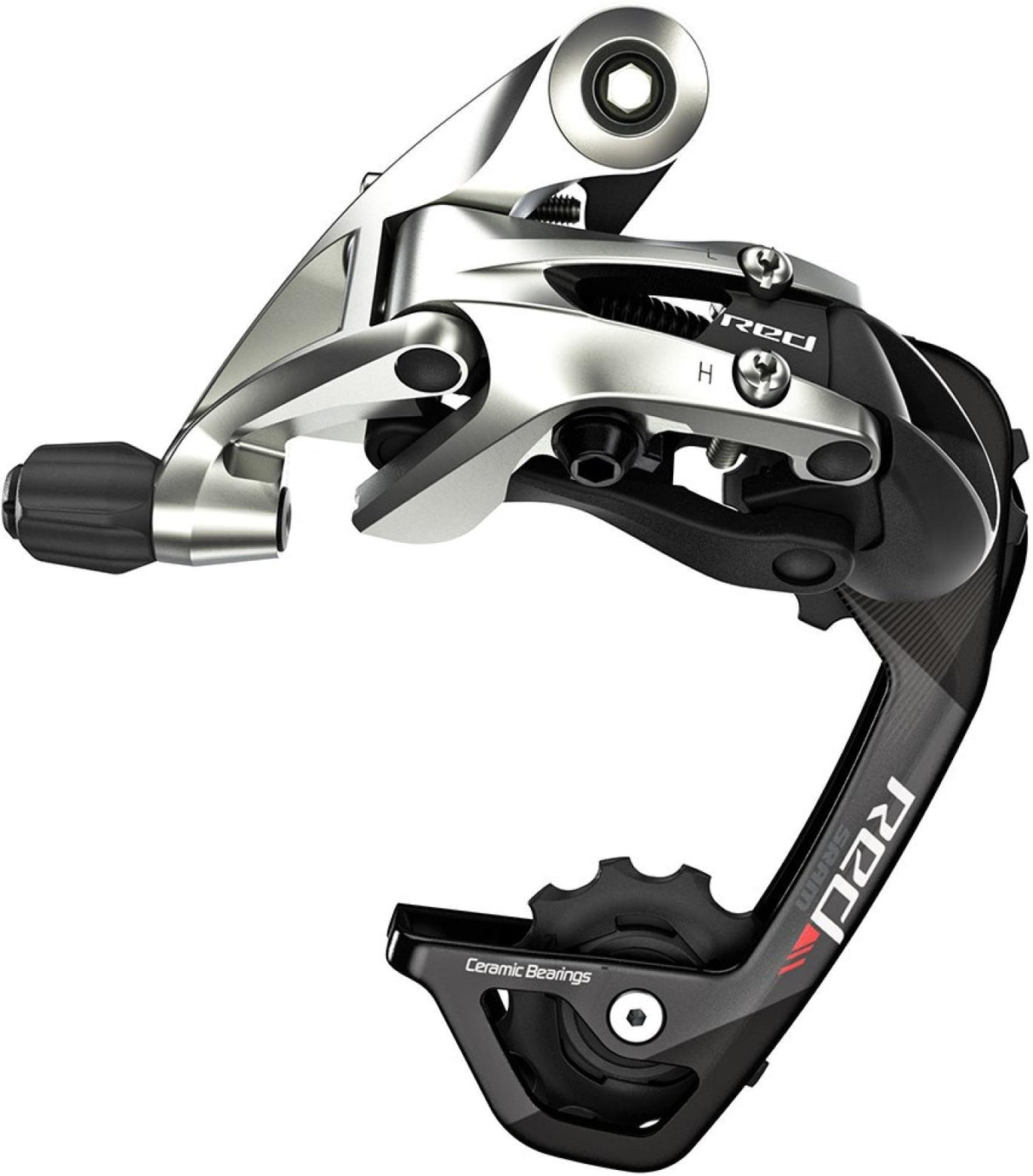 Rear Derailleur Red Short Cage 11-speed Max 28T C2