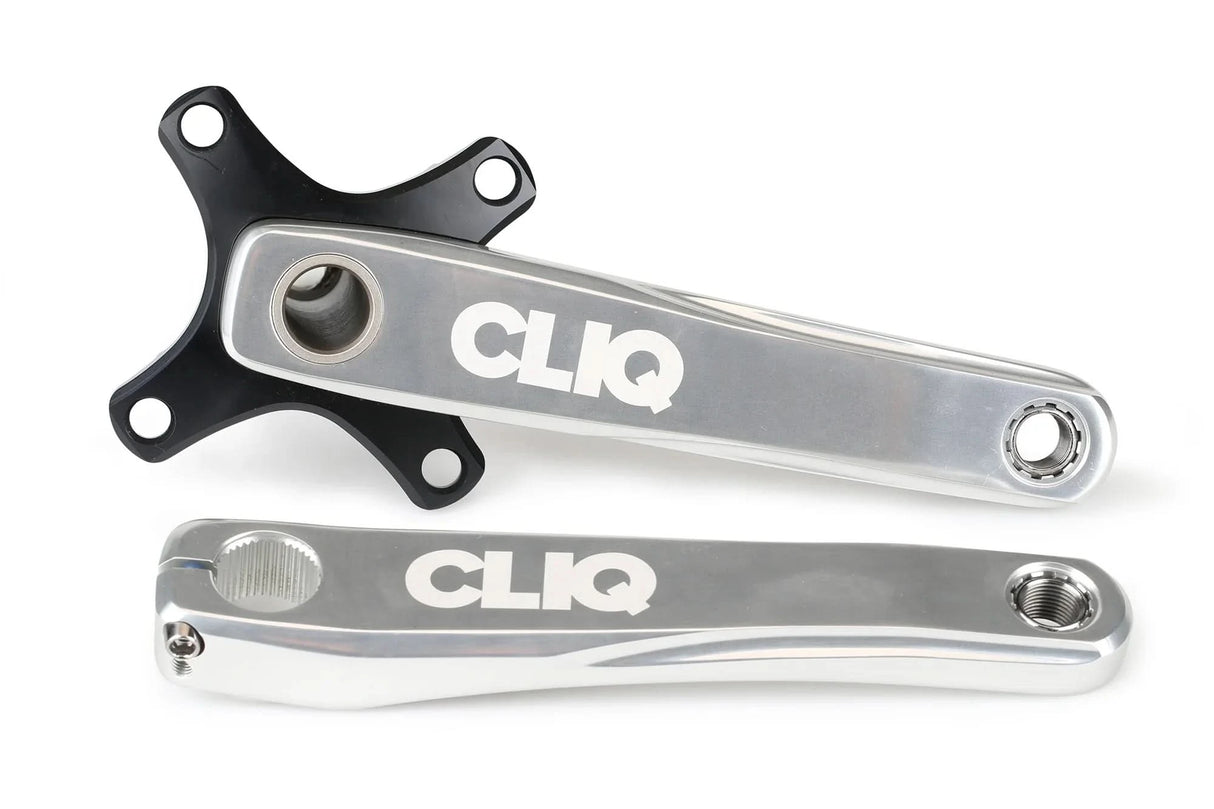 Cliq Weaponz Cranks – wytrzymałe, 2-częściowe korby do BMX Race | Ride Hub