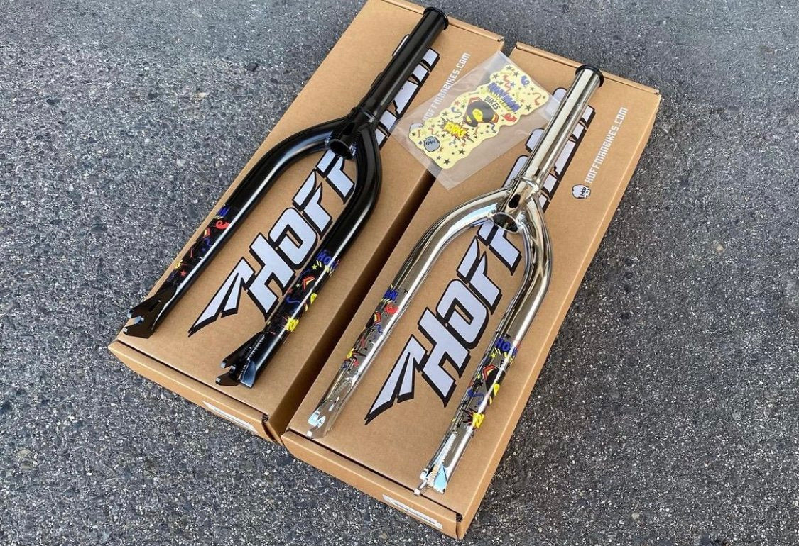 Widelec BMX Hoffman Super Forks 26mm Offset czarny | Ride Hub