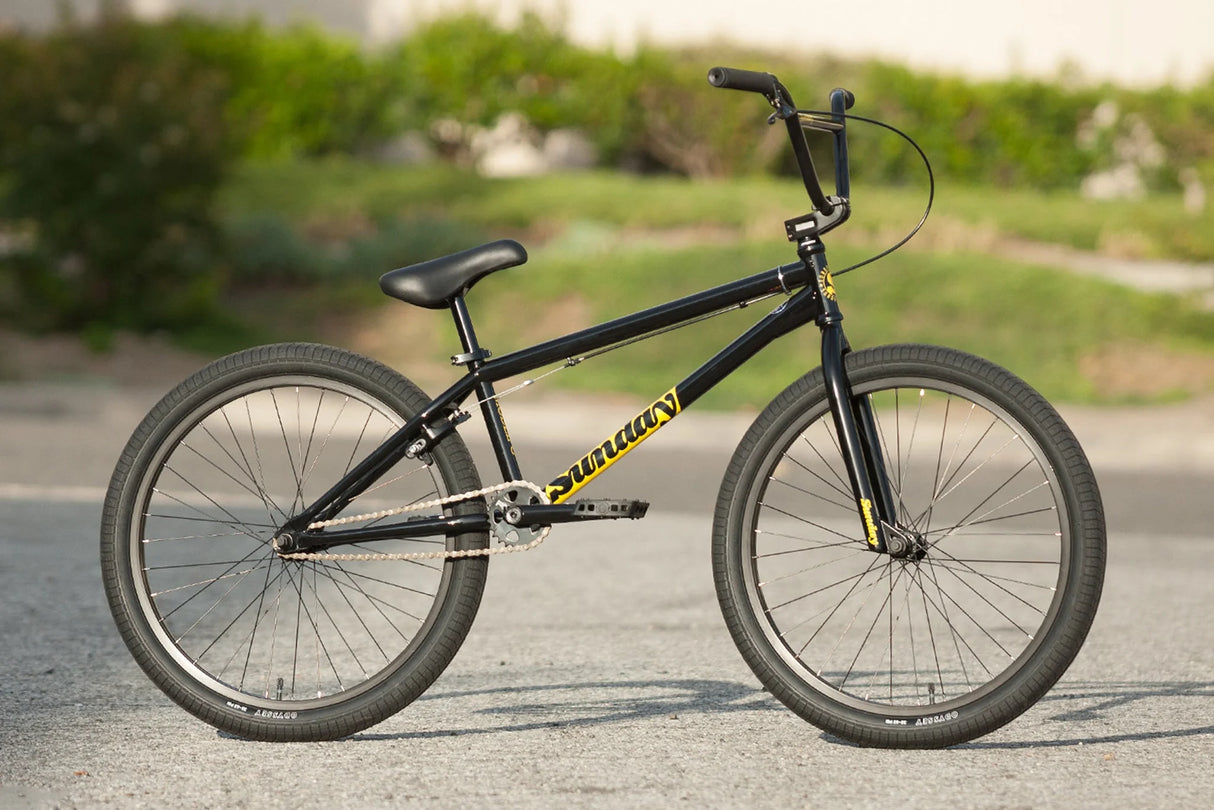 Rower BMX Sunday Model-C 24" Gloss Black | Ride Hub