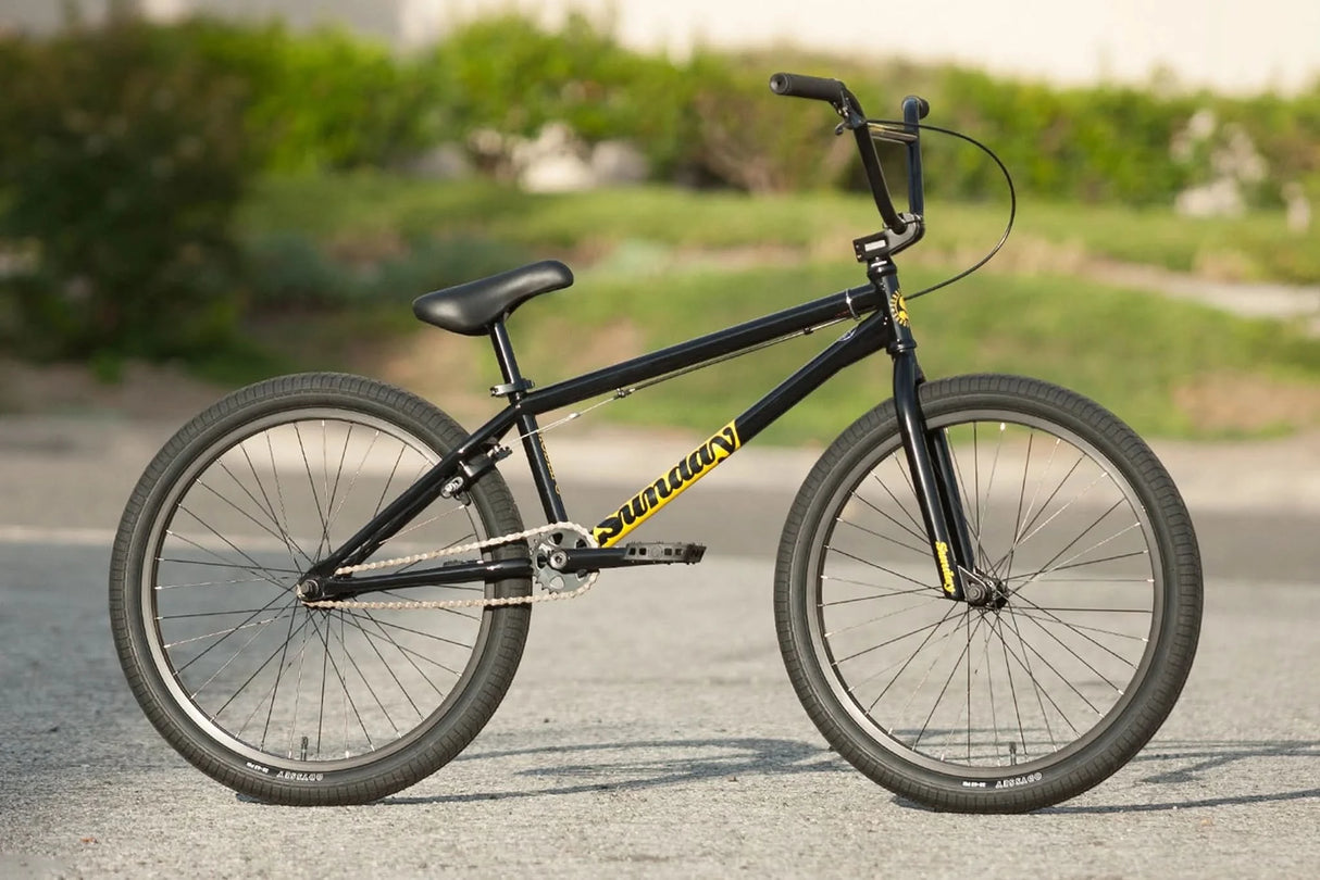 Rower BMX Sunday Model-C 24" Gloss Black | Ride Hub