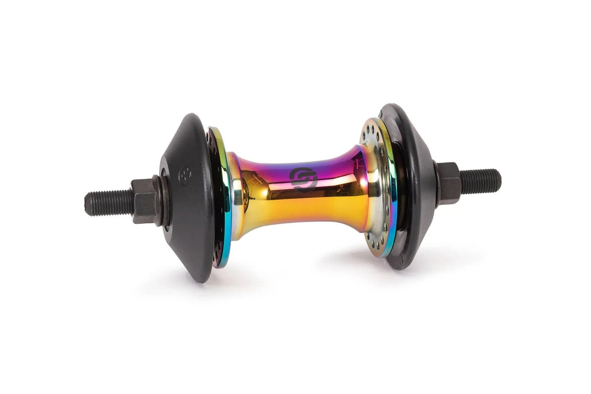 Piasta Przednia SaltPlus EX front hub 3/8" Black x2 hubguards | Ride Hub