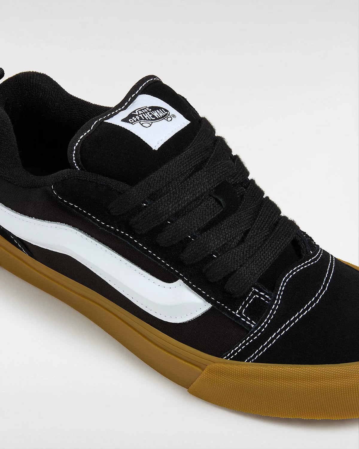 Buty Vans Knu Skool Black/Gum | RideHub
