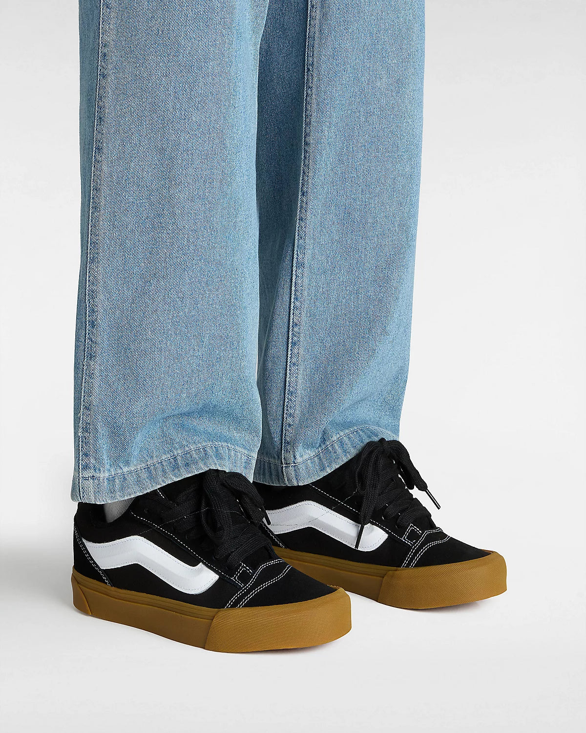 Buty Vans Knu Skool Black/Gum | RideHub