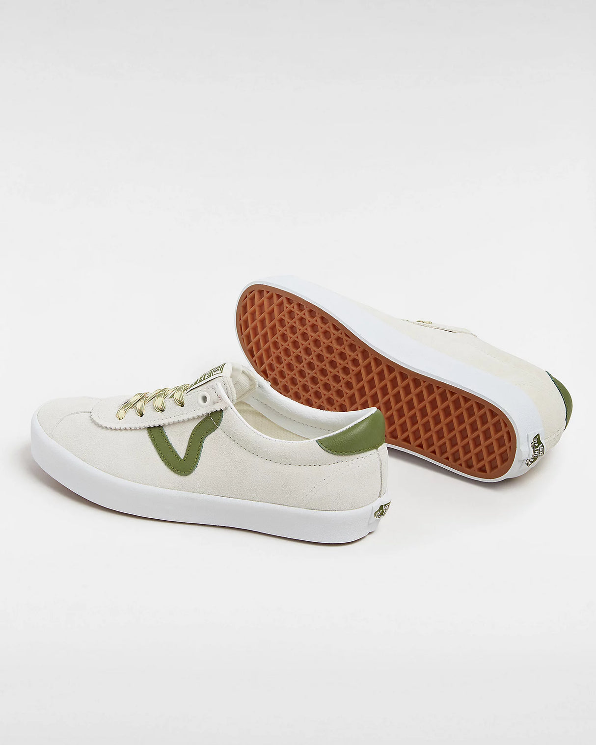 Buty Vans Sport Low Beige/Green | RideHub