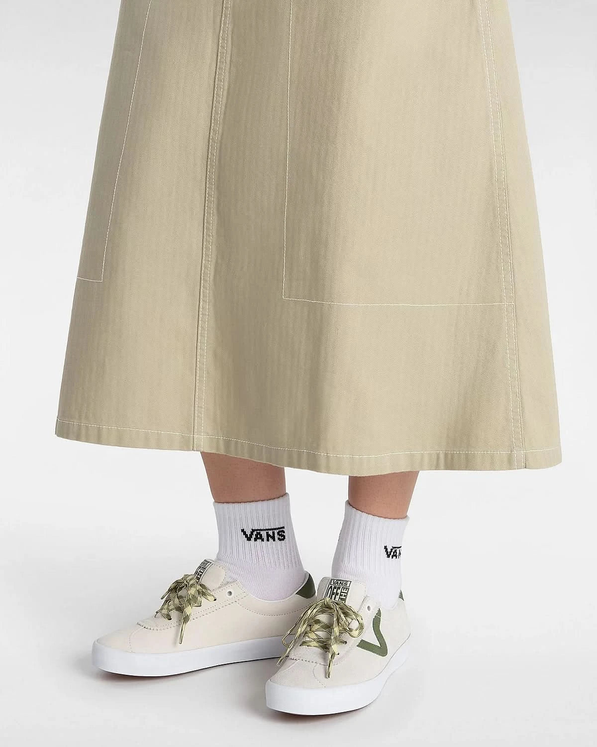 Buty Vans Sport Low Beige/Green | RideHub