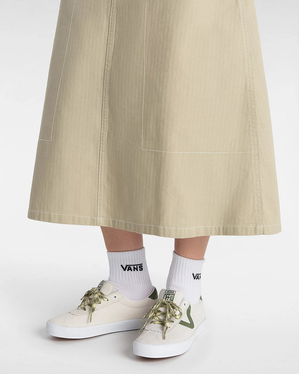 Buty Vans Sport Low Beige/Green | RideHub