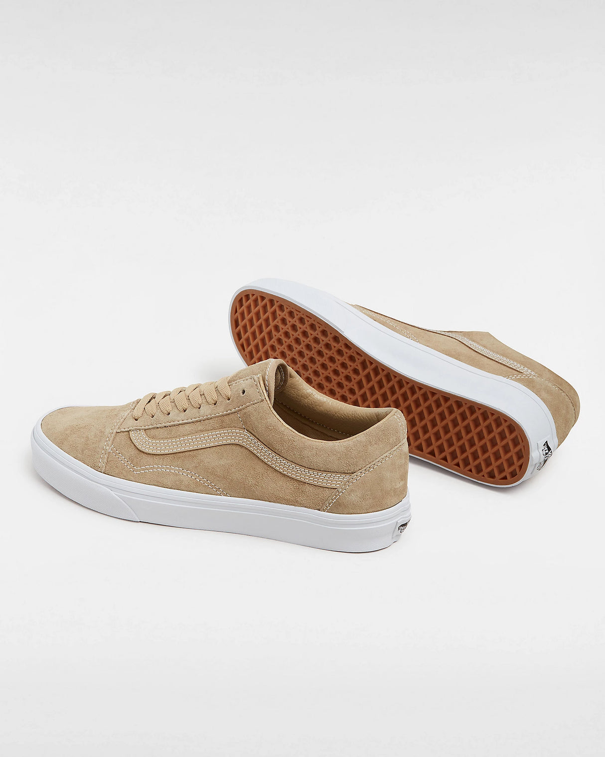 Zamszowe Buty Vans Old Skool Pig Suede Grey | RideHub